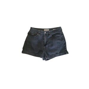 PacSun Black Denim Mom Shorts